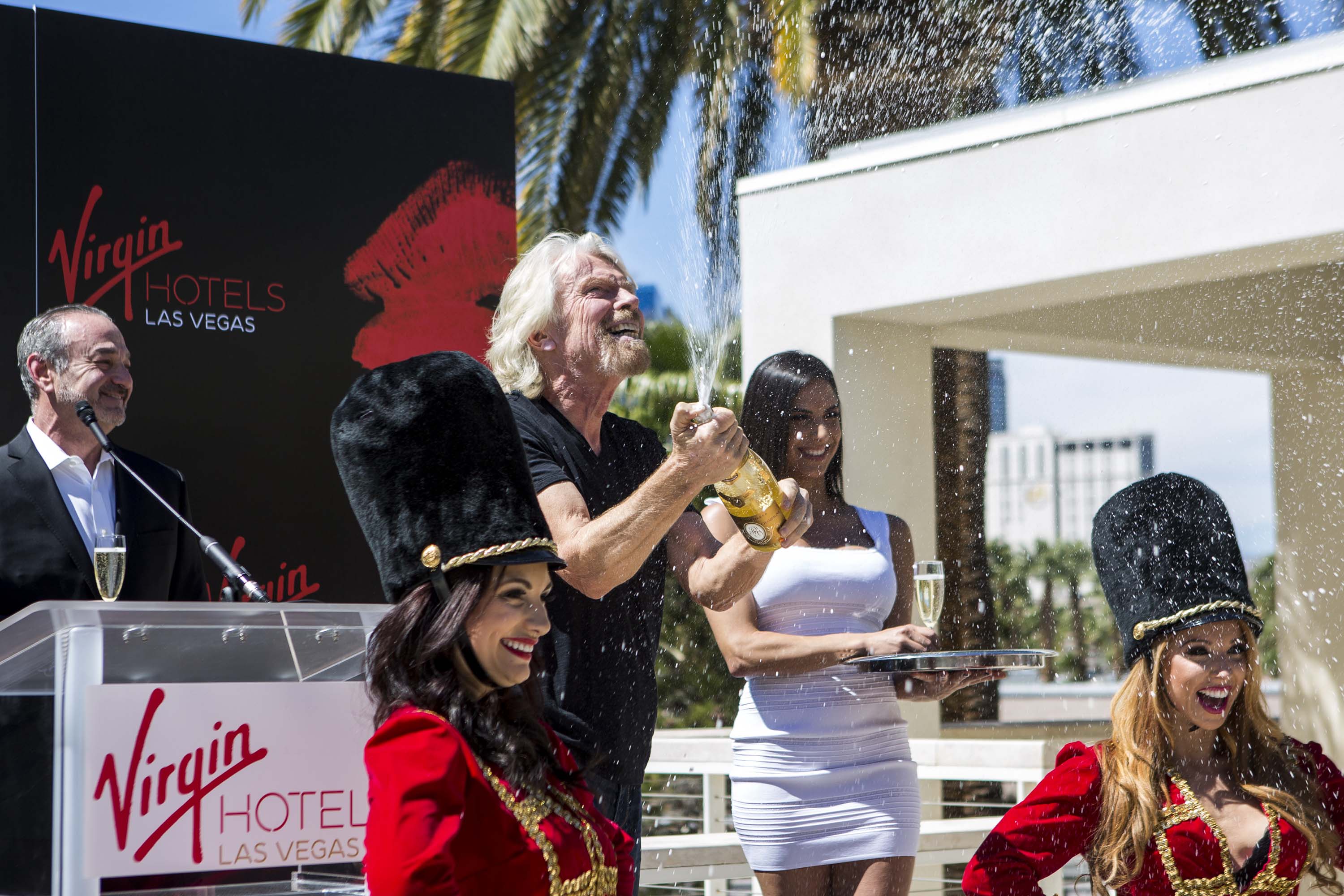 Richard Branson Hard Rock Las Vegas