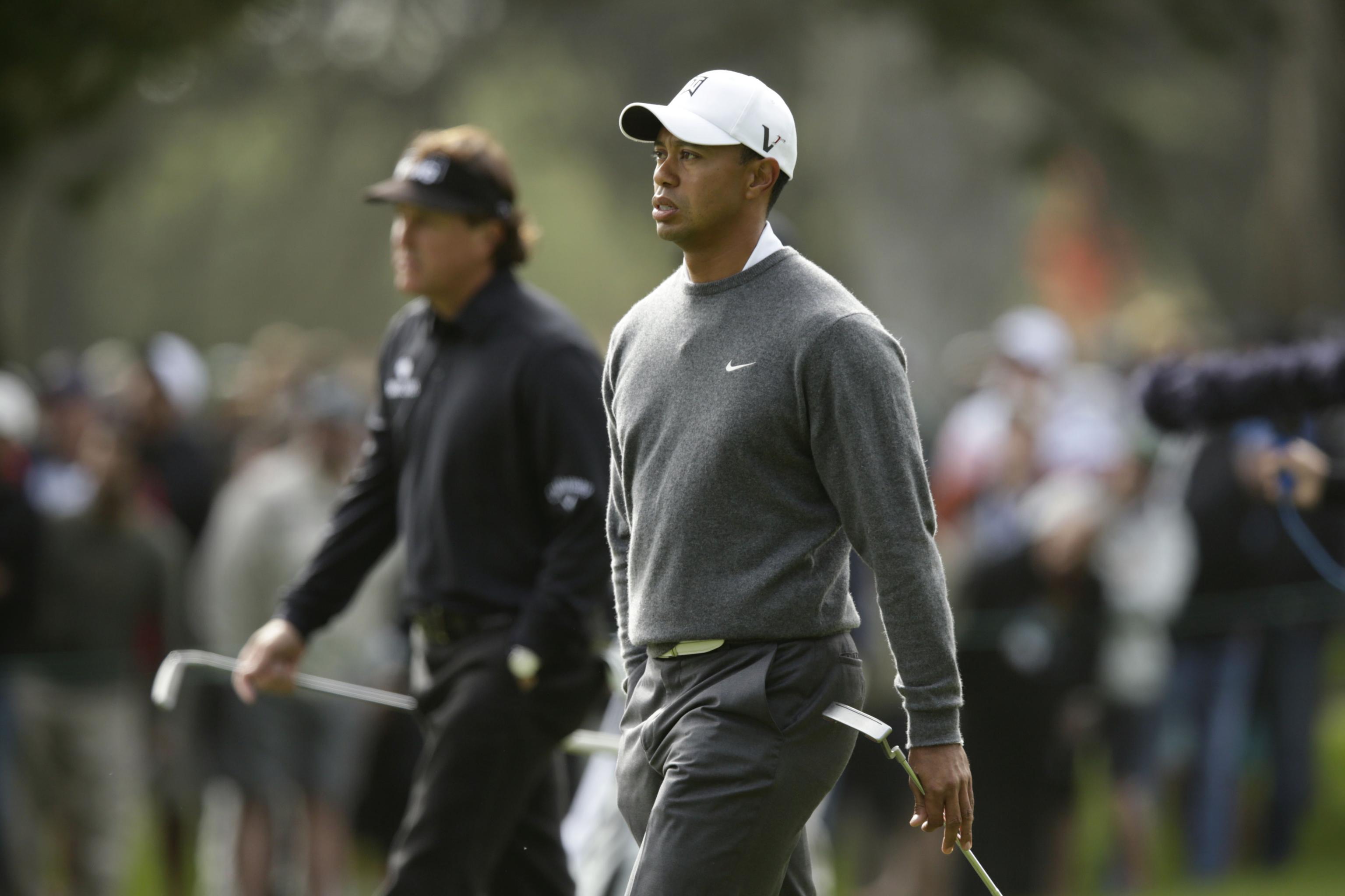 Tiger Woods Phil Mickelson match