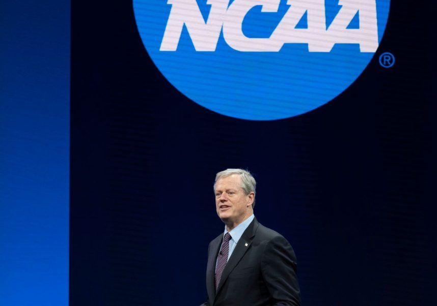 NCAA Charlie Baker sports betting